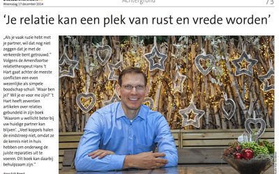 Krantenartikel met interview
